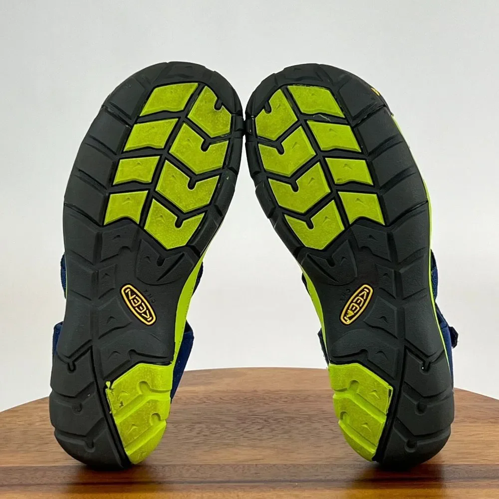 Big Kids Keen Seacamp II CNX Blue Casual Athletic Water Sport Sandals‎ Size 6 Y